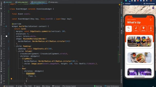 Flutter UI | Local Events App смотреть онлайн