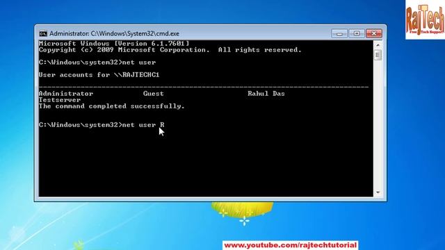 How To Add User Account In Windows 7 Using Cmd | how to remove user account in windows 7 using cmd смотреть онлайн
