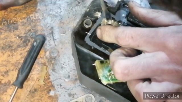 Разбираю модуль зажигания / катушку зажигания с ВАЗ 2110, 2112. Что внутри? смотреть онлайн