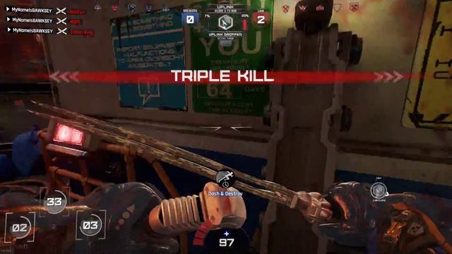 Lawbreakers: TRIPLE KILL | Снято с помощью GeForce GTX смотреть онлайн
