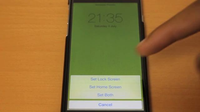 How to Change iPhone Wallpaper / Lock Screen Image смотреть онлайн