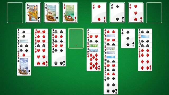 Windows Solitaire FreeCell - #5707 смотреть онлайн