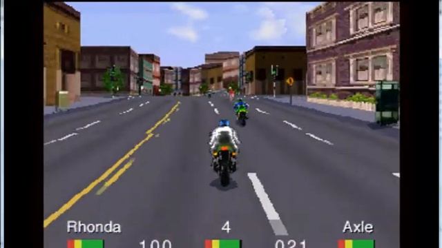 Road Rash - 3DO Interactive Multiplayer - emulador RetroArch 1.6.6 - 4DO 1.3.2.4 смотреть онлайн