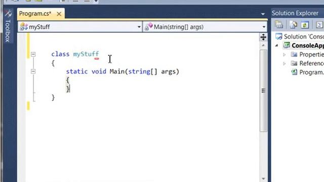 C# Simplest Possible Program Ever - Lesson 01 Doing the Impossible. смотреть онлайн