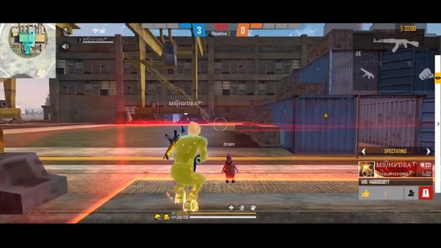1 VS 1 Custom Match || GARENA FREE FIRE || HYDRA VS SARKAR || Para IPhone X,XS,11,11P,12,12P//GAREN