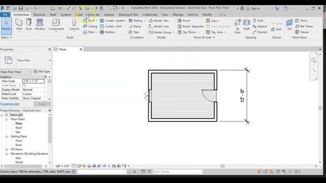 Revit Shed Edit - Windows & Dimensions - Steps 3 смотреть онлайн