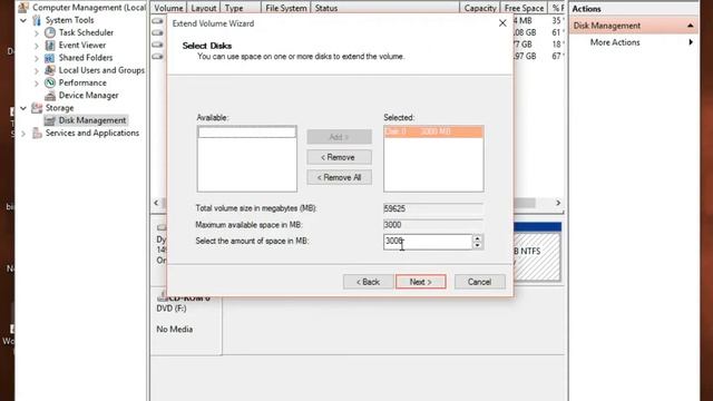 Adjust Windows Hard Disk Space (With out software) | MZS Creativity смотреть онлайн