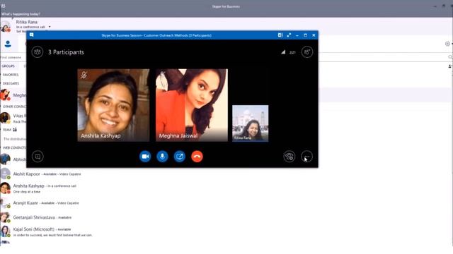 How to record the entire meeting in Skype for Business? (Demo) смотреть онлайн