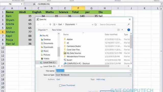 How to Protect Excel File to Open With Password | Password Protect an File protect excel file смотреть онлайн