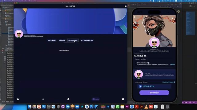 Flutter See Working as Desktop App Mac os and Windows-NFT MARKETPLACE смотреть онлайн