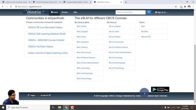 Dspace | Warm up video | User Interface of Dspace | Digital Library смотреть онлайн