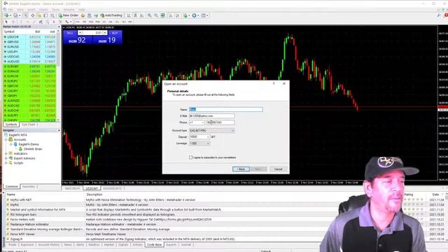 Lesson 20 - Setting Up A Demo Account on MT4 смотреть онлайн