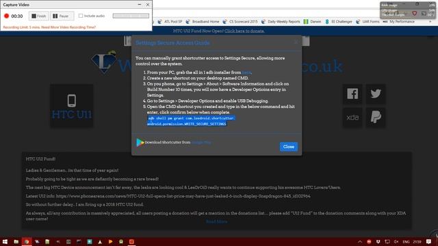 Shortcutter - Settings Secure CMD смотреть онлайн