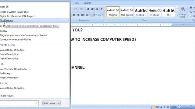 HOW INCREASE COMPUTER SPEED? смотреть онлайн