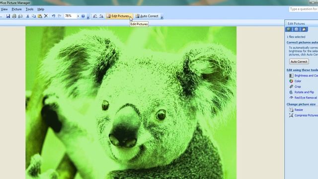 How to Edit Picture Using Microsoft Office Picture Manager смотреть онлайн