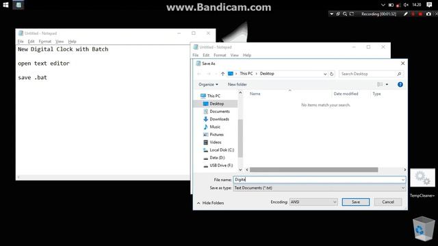 How to Make Simple Windows Digital Clock with Batch(CMD/DOS) | PART (2/2) смотреть онлайн