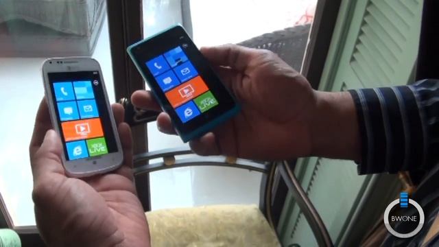 Samsung Focus 2 Vs Nokia Lumia 900 Hardware Comparison - BWOne.com смотреть онлайн