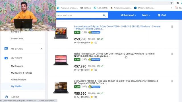Top 5 Best Compact Laptops For Student & Work From Home || Under 60000 ⚡August 2021 in Hindi⚡ смотреть онлайн