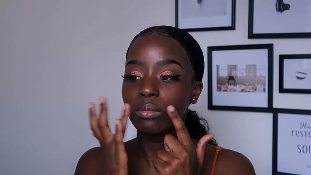 HUDA BEAUTY DARKEST #FAUXFILTER HOT FUDGE FOUNDATION 550R | DARKSKIN REVIEW & DEMO | PSLOVEMERIAA смотреть онлайн