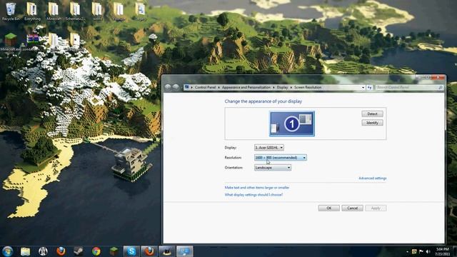 How to tell what resolution you need for a Wallpaper! [windows 7] смотреть онлайн