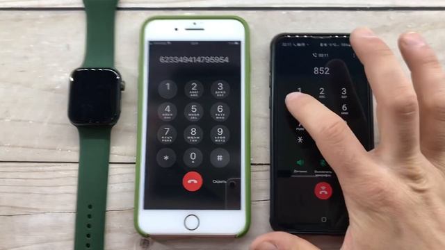 Apple Watch 7 Series, iPhone 8+ / Samsung S10E/ Incoming and Outgoing Mobile Call/Mobile Calls/Gree смотреть онлайн