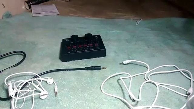 How to Set up v8 live sound card & testing | for android phone & computer смотреть онлайн