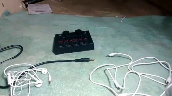 How to Set up v8 live sound card & testing | for android phone & computer