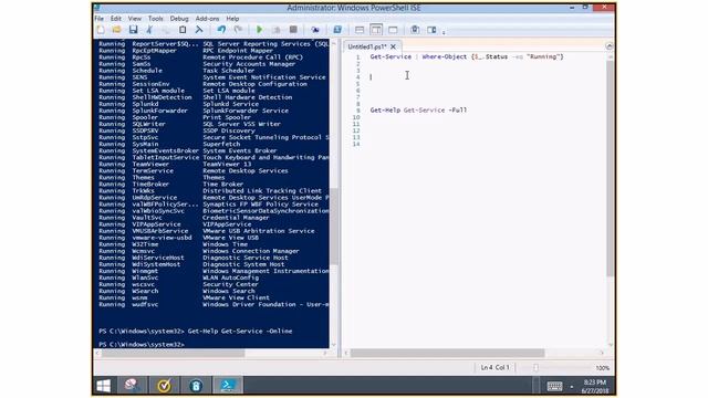PowerShell Training Wednesday, June 27, 2018 7 23 23 PM смотреть онлайн