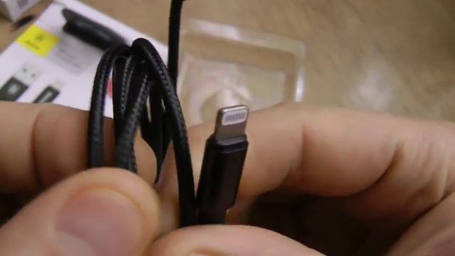 Baseus 8 Pin Charging Data Cable for iPhone / iPad / iPod - BLACK смотреть онлайн