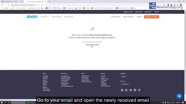 Zoom for Windows - how to install and create a profile смотреть онлайн