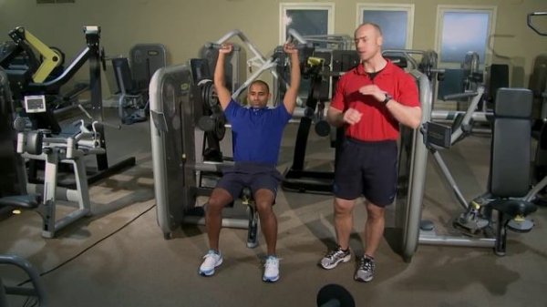 Seated Shoulder Press Machine