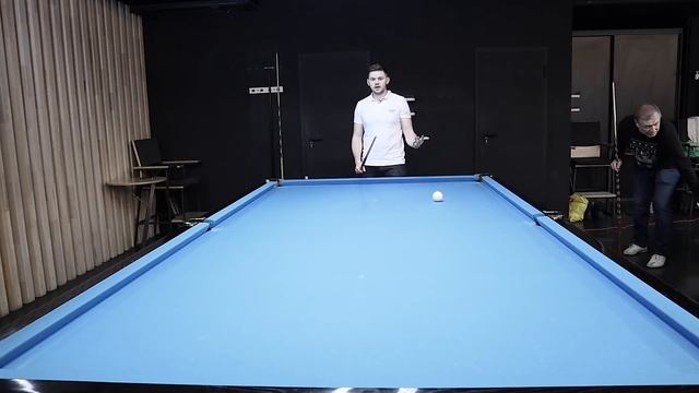 Как ровно бить прямые шары в русском бильярде? смотреть онлайн