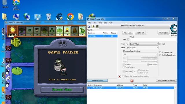Plants vs. Zombies Game Hack Using Cheat Engine in Windows 7 смотреть онлайн