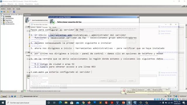 Configuración del servidor de fax en Windows Server 2008 смотреть онлайн