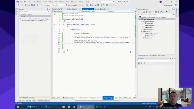 ComponentOne Live: How to Add Column Pinning and Freezing in a WinForms Datagrid смотреть онлайн