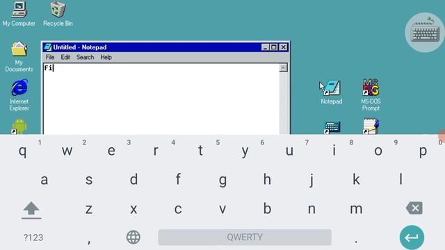 Симулятор Windows 98. смотреть онлайн