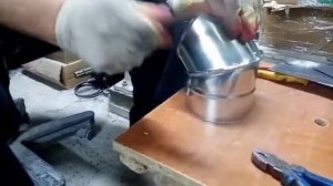 Как сделать трубу из жести - делаем трубы из жести Усталар ишига бахо беринг Охиригача куринг дахша