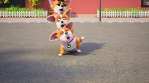 Корги по имени Моко. Простые истории 2, 83 серия. Мячик