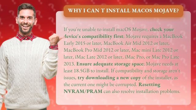 Why i can t install macOS Mojave? смотреть онлайн