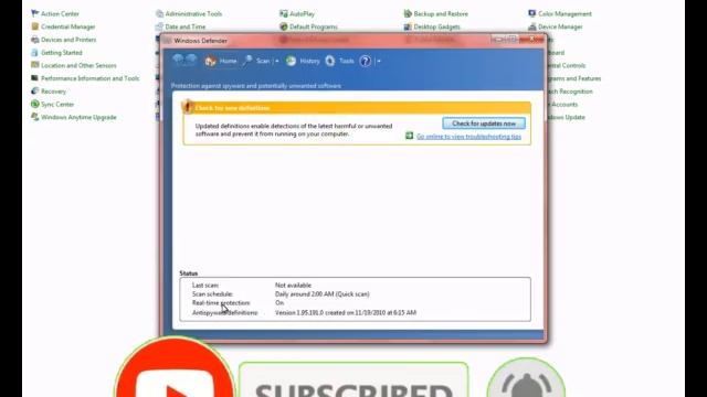 How to turn off Windows Defender in Windows 7 смотреть онлайн