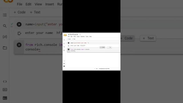 Beautify your Python input statement using the Rich library #coding #python смотреть онлайн