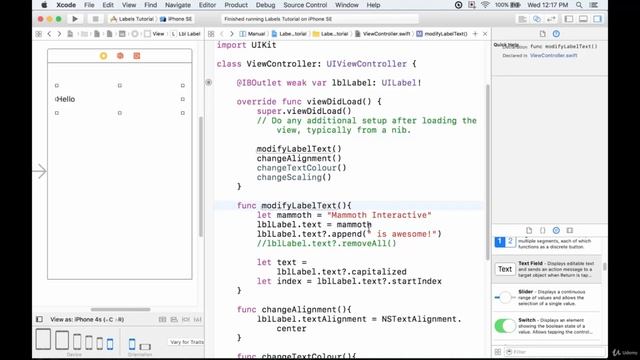 Develop Your First iOS App with Apple's Fast and Xcode (6 Summary) смотреть онлайн