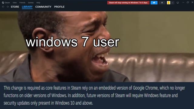 valve try to explain why steam stop running on windows 7 смотреть онлайн