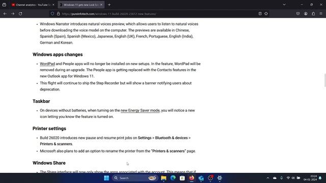 Windows 11 Build 26020 Launched For Canary Channel смотреть онлайн