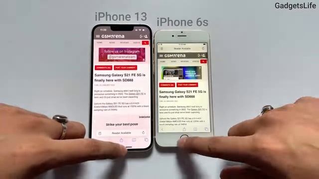 iPhone 13 vs iPhone 6s Speed Test in 2022🔥| SURPRISING смотреть онлайн