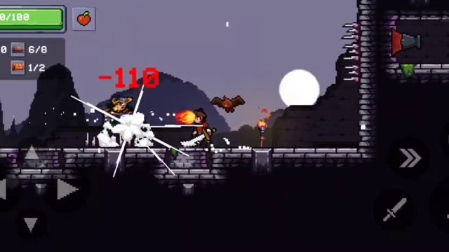 Apple Knight - прохождение 12 уровня. смотреть онлайн