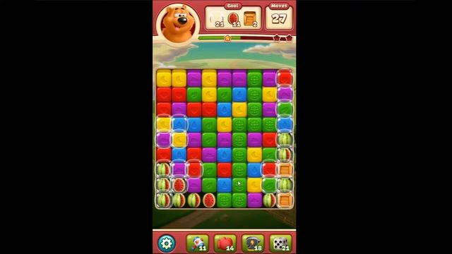 Toon Blast level 277 смотреть онлайн