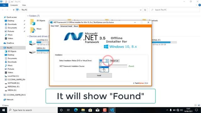 How to Install .Net Framework 3 5 on Windows 10 смотреть онлайн