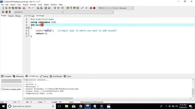 C++ Play Sound on Windows link world смотреть онлайн