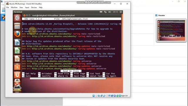 Tutorial Update Repository Di OS Linux Ubuntu 13.04 смотреть онлайн